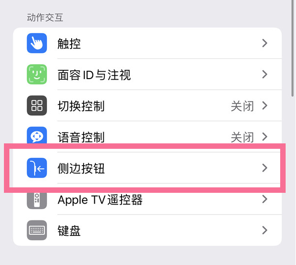 秦淮苹果14维修店分享iPhone14 Plus侧键双击下载功能关闭方法 